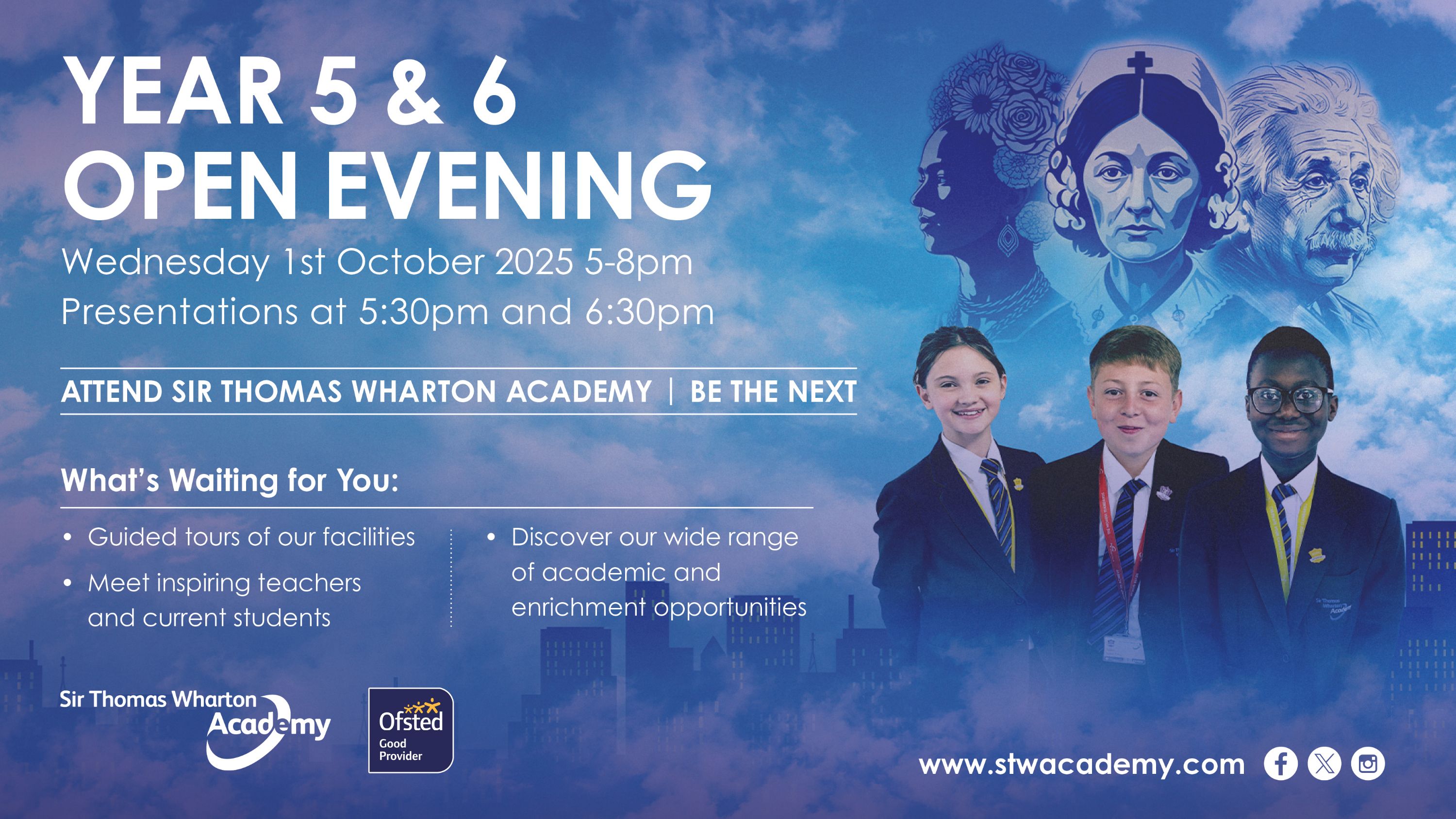 STWA Year 5 & 6 Open Evening