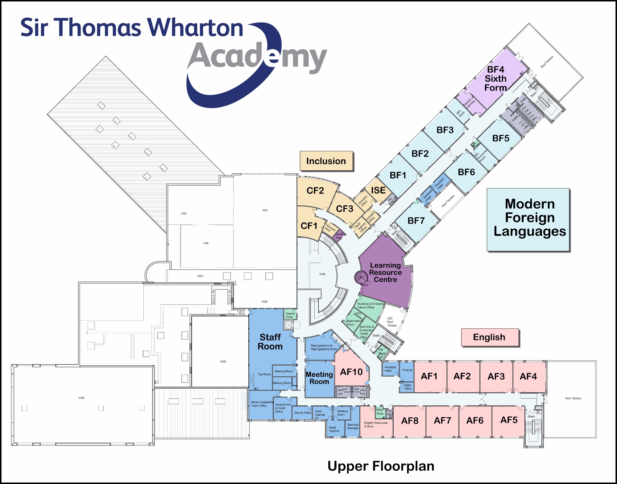 STWA First Floor Map